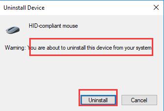 hid-compliant mouse driver